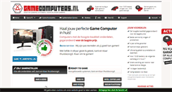 Desktop Screenshot of gamecomputers.nl
